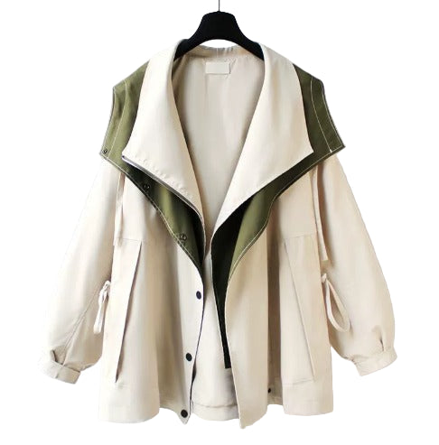 Freja™ | Half-Length Windbreaker Met Tailleaccent