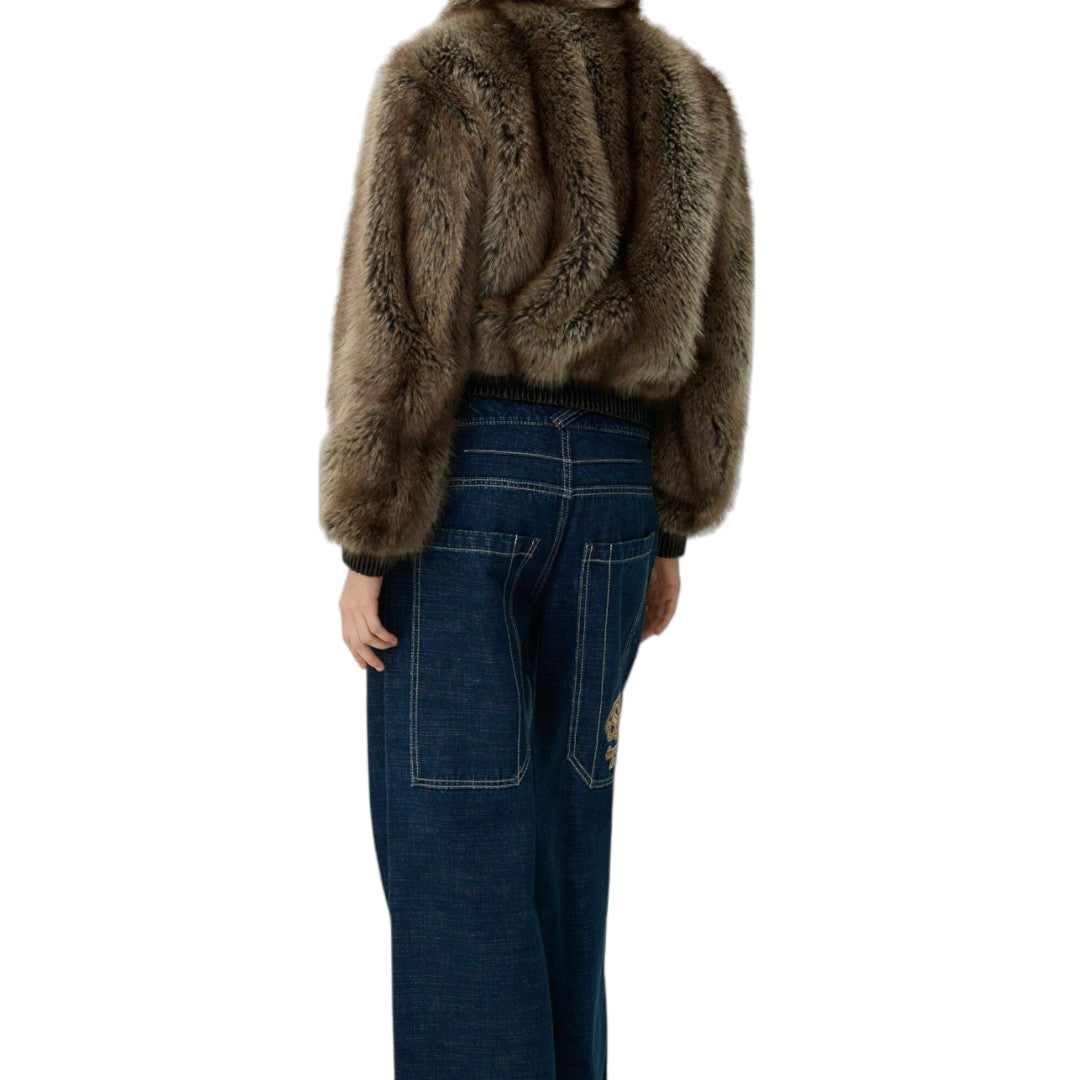 Amelia™ | Korte Jas Met Bont