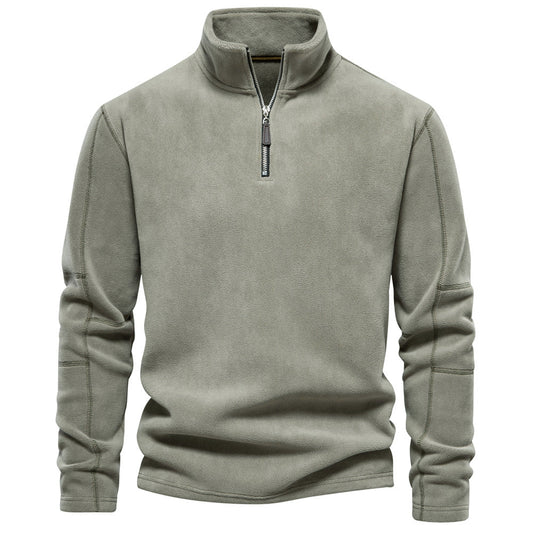 Harald™ | Fleece Trui Met Kwart-Rits