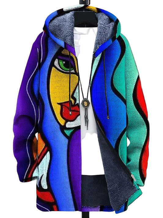 Allira™ | Luxe Cardigan met Artistieke Inspiratie