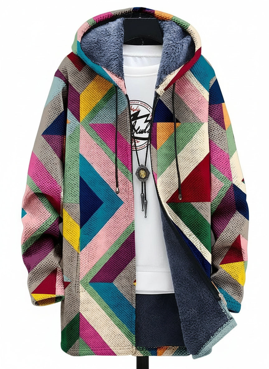 Aria™ | Luxe Cardigan met Artistieke Inspiratie