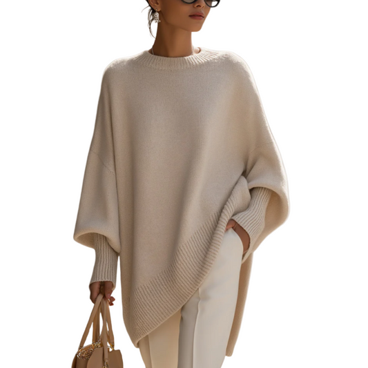 Alba™ | Oversized Poncho Trui