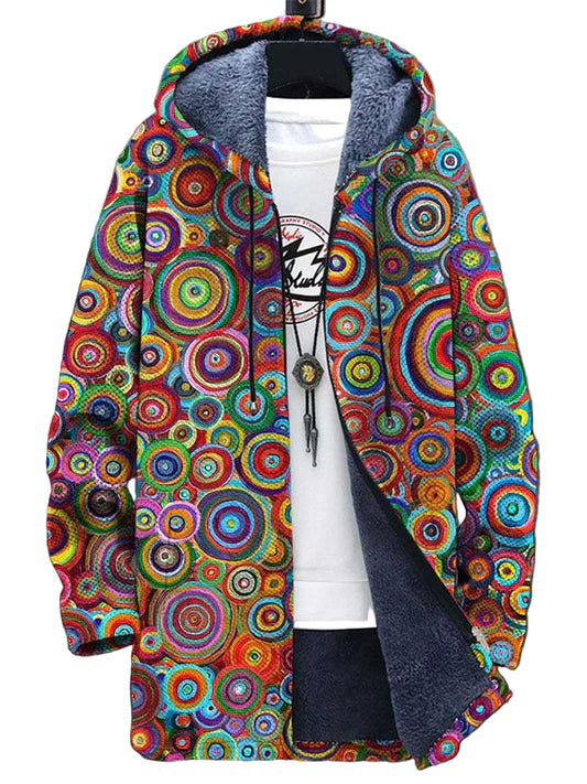 Birin™ | Luxe Cardigan met Artistieke Inspiratie