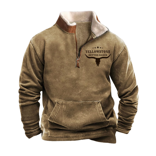 Adam™️ | Herfst-Winter Sweatshirt met Halve Rits