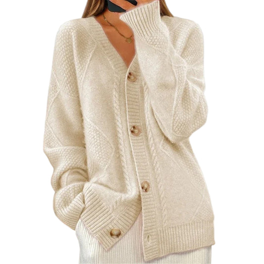 Éloise™ | Geribde Knit Cardigan
