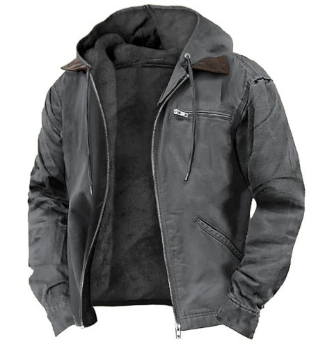 Elias™ | Warme Herenjas Met Capuchon