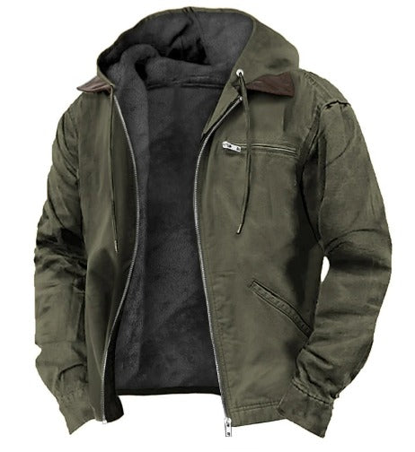 Elias™ | Warme Herenjas Met Capuchon