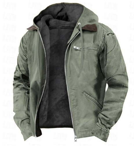 Elias™ | Warme Herenjas Met Capuchon