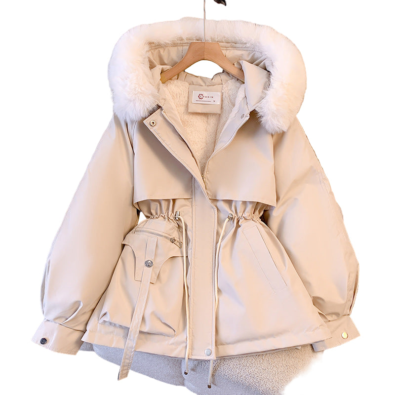 Merel™ | Stijlvolle Winterjas Met Bontkraag